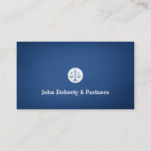 ブルーエレガント弁護士 名刺 (裏面)