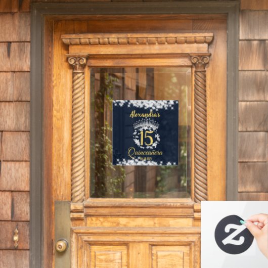 ブルーエレガント王室のプリンセスキンセアニェラ ウィンドウサイン (ホームデコレーション)