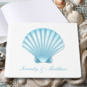 ブルーエレガント航海のシーシェルビーチ結婚式 ゲストブック