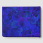 ブルーエレガント40王室のと素晴らしい誕生日パーティー ゲストブック (裏面)