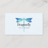 ブルーエレガント&アクアウォーターカラードラゴンフライ 予約カード (裏面)