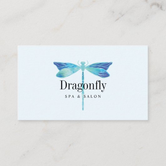 ブルーエレガント&アクアウォーターカラードラゴンフライ 予約カード (裏面)