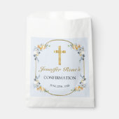 ブルーエレガント&ピーチフローラ金ゴールド確認 フェイバーバッグ (正面)