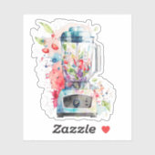 ブルーエレクトリックミキサー シール (シート)