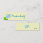 ブルーエレファントありがとう スキニー名刺 (正面/裏面)