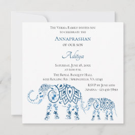 ブルーエレファントアンナプラシャン|ファーストライス 招待状