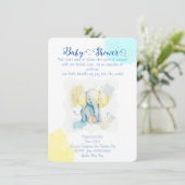 ブルーエレファントイラストレーション セーブザデート (スタンド正面)