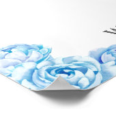 ブルーエレファントゲストブック代替サインポスター ポスター (角)