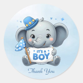 ブルーエレファントシール ラウンドシール