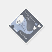 ブルーエレファントハート スタンダードカクテルナプキン (角)