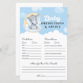 ブルーエレファントベビー予測及びアドバイスゲーム (正面/裏面)