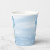 ブルーエレファントホットエアバルーン紙カップ 紙コップ (左)