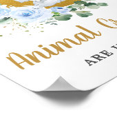 ブルーエレファントムーンクラッカーの数を推測 ポスター (角)