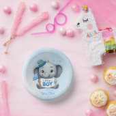 ブルーエレファント紙ボウル ペーパーボウル (パーティー)