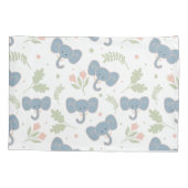 ブルーエレファント調和ピラロケース 枕カバー (裏面)