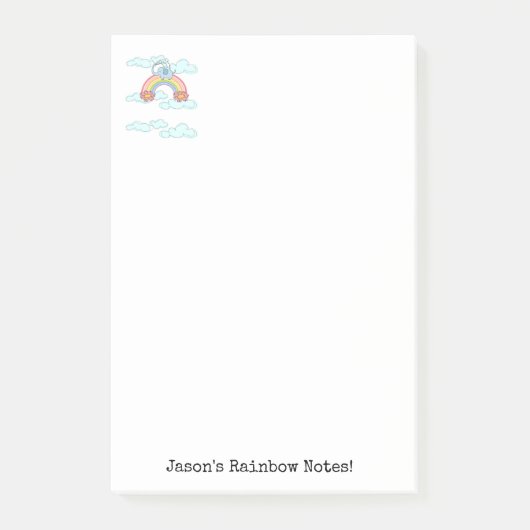 ブルーエレファント クラウズ ノーツ ポストイット (正面)