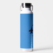 ブルーエンゲルストール銅真空絶縁ボトル ウォーターボトル (正面)