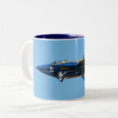 ブルーエンジェルのソロ- Fortus ツートーンマグカップ (正面左)