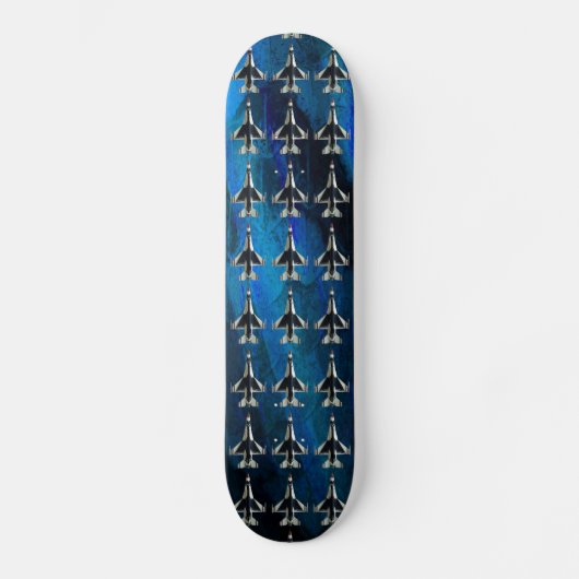 ブルーエンジェルの戦闘機 スケートボード (正面)