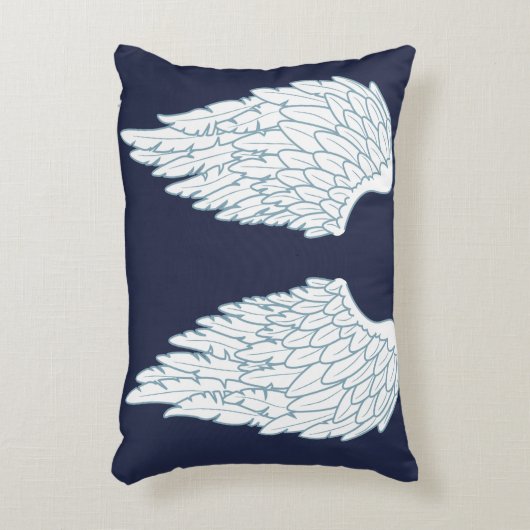 ブルーエンジェルの翼 アクセントクッション (正面(垂直))