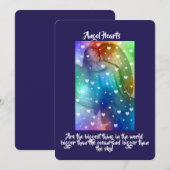 ブルーエンジェルウィズハート 招待状 (正面/裏面)