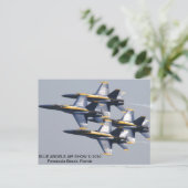 ブルーエンジェルス航空ショー7/2010 ポストカード (スタンド正面)