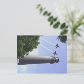 ブルーエンジェルズオーバーザペンサコーラライトハウス ポストカード (スタンド正面)