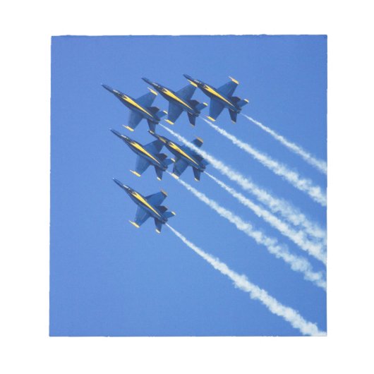 ブルーエンジェルズフライバイ2006フリートウィーク2 ノートパッド (正面)