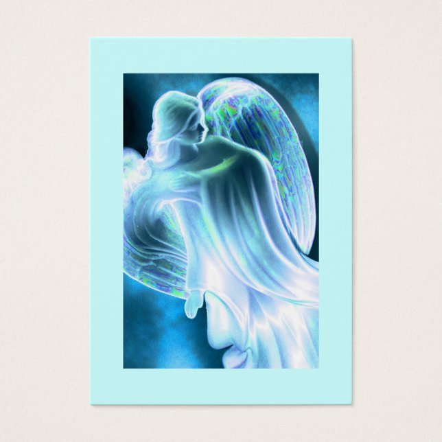 ブルーエンジェルデイリー祈りの言葉カード (正面)