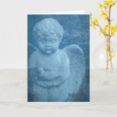 ブルーエンジェルデジタルアート カード (黄色い花)