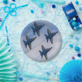 ブルーエンジェル紙プレート ペーパープレート (パーティー)