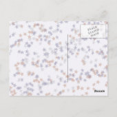 ブルーエンジェル飛んでいるズとアメリカ国旗飛んでいる ポストカード (裏面)