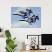 ブルーエンジェル ポスター (ホームオフィス)