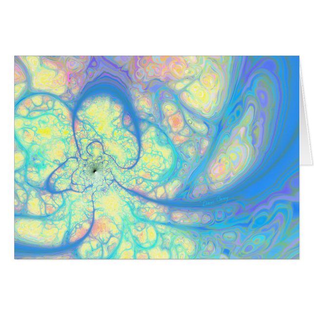 ブルーエンジェル-宇宙紺碧及びレモン (正面横)