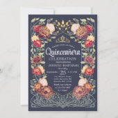 ブルーエンチャントガーデンフローラキンセアニェラ 招待状 (正面)