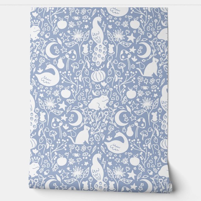 ブルーエンチャント魔法ガーデンフェアユタレ壁紙 壁紙 (ほどく)