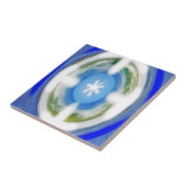 ブルーエータニティアート タイル (側面)