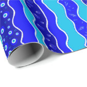 ブルーオイスターエビルアイビーズ ラッピングペーパー (ロールコーナー)