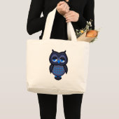 ブルーオウル ラージトートバッグ (正面(商品))