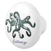 ブルーオクトパスサンダーコーブ セラミックノブ (右)