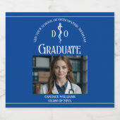 ブルーオステオパシー医学校卒業会 ビールラベル (シングルラベル)