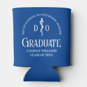 ブルーオステオパシー医学校卒業会 缶クーラー (裏面)