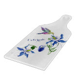 ブルーオダマキ(植物)ガーデンハチドリ カッティングボード (角)
