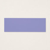 ブルーオダマキ(植物)フラワーズ結婚式の引き出物ラベル (裏面)