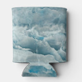 ブルーオニキス大理石、抽象芸術テクスチャ。 缶クーラー (裏面)