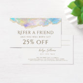 ブルーオパールデザイン紹介カード (デスク)