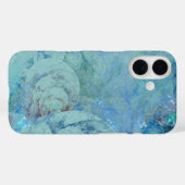 ブルーオパール抽象画  Case-Mate iPhoneケース (裏面 (横))