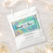 ブルーオパール |抱き枕 |紙袋 フェイバーバッグ (クリップ留めされた状態)