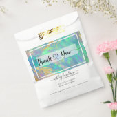 ブルーオパール |抱き枕 |紙袋 フェイバーバッグ (封をした状態)