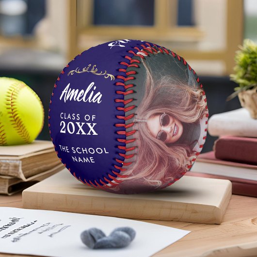 ブルーオフィシャルグラード卒業2写真 ソフトボール